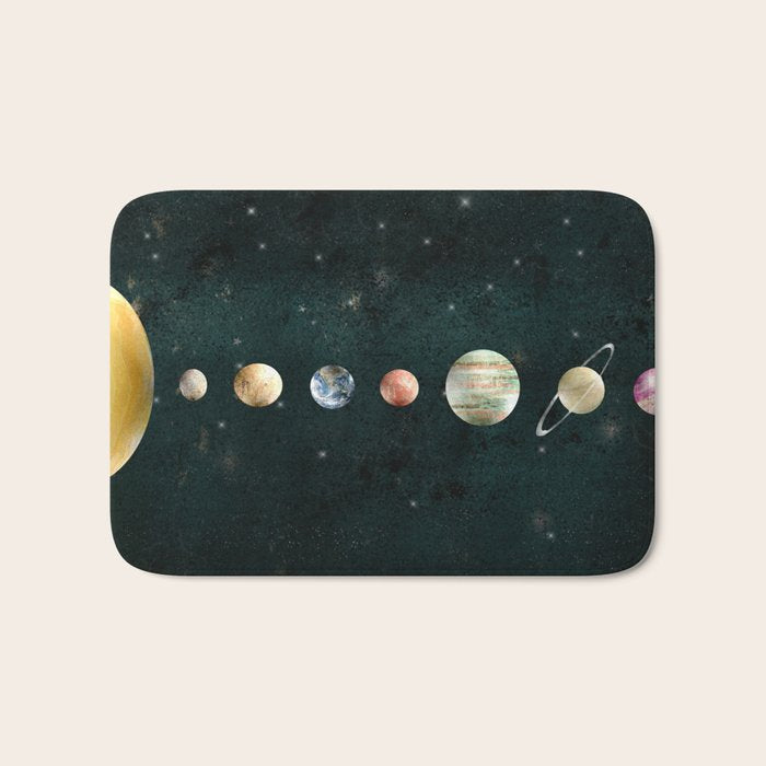 solar system Bath Mat Gallery Image 1