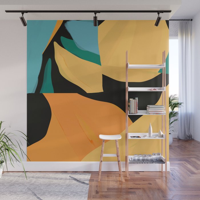 Modern Abstraction Wall Mural Gallery Image 1