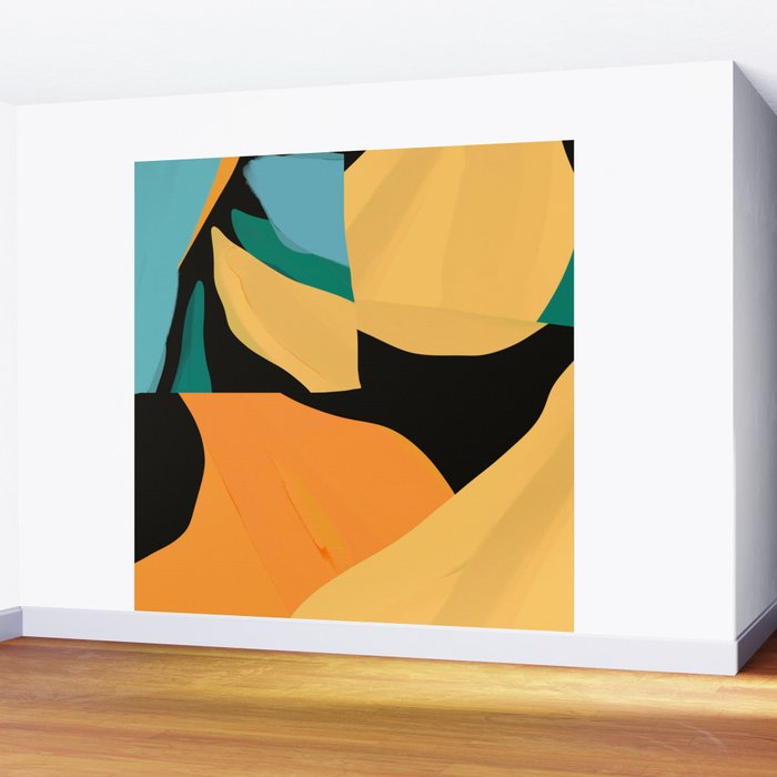 Modern Abstraction Wall Mural Gallery Image 2
