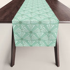 Sea Urchins - Aqua Blue Table Runner Gallery Image 1