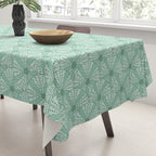 Sea Urchins - Aqua Blue Tablecloth Gallery Image 3