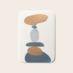 Balancing Stones 29 Bath Mat Gallery Image 1