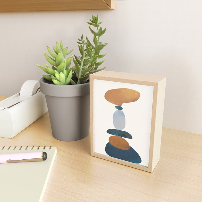 Balancing Stones 29 Mini Art Print Gallery Image 2