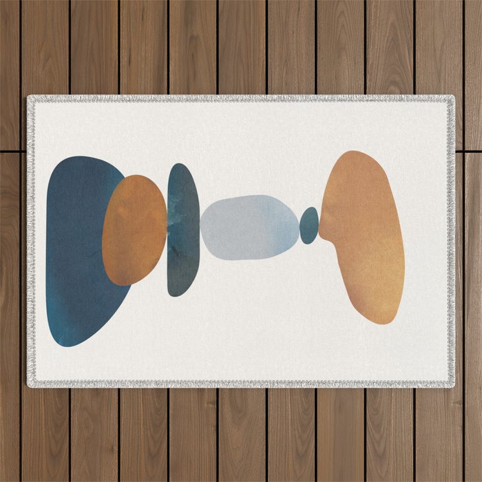 Balancing Stones 29 Outdoor Rug Gallery Image 1