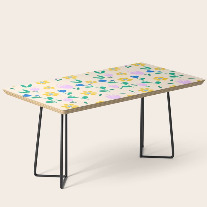 Vintage flowers pattern  Coffee Table Gallery Image 1