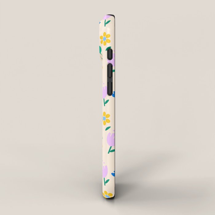 Vintage flowers pattern  iPhone Case Gallery Image 2