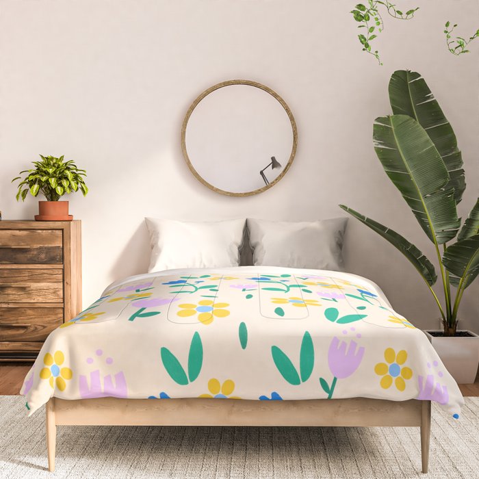 Vintage flowers pattern  Comforter Gallery Image 3