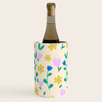 Vintage flowers pattern  Wine Chiller Gallery Image 2