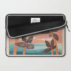 Tropical Sunset Palms III Laptop Sleeve Gallery Image 2