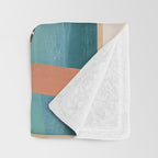 Tropical Sunset Palms III Throw Blanket Gallery Image 3