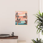 Tropical Sunset Palms III Poster Gallery Image 2