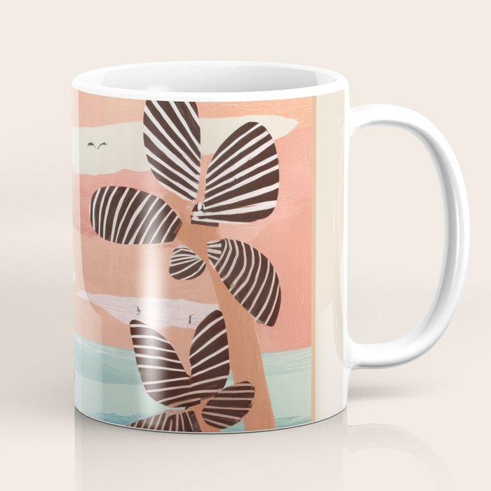 Tropical Sunset Palms III Coffee Mug Gallery Image 1