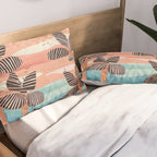 Tropical Sunset Palms III Pillow Sham Gallery Image 2