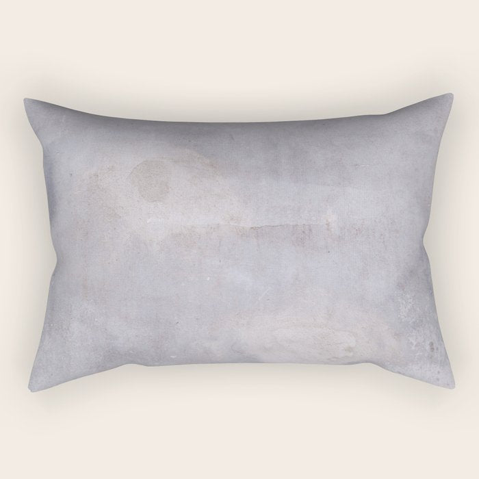 Italian Plaster Concrete Wall Rectangular Pillow Gallery Image 2