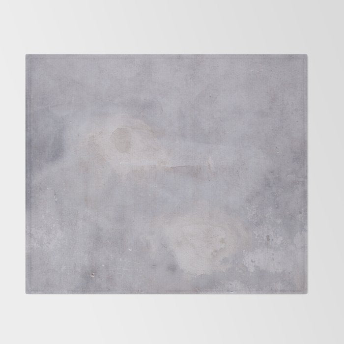 Italian Plaster Concrete Wall Throw Blanket Gallery Image 2