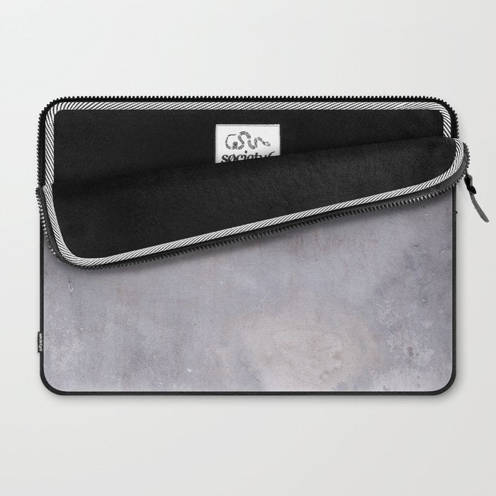 Italian Plaster Concrete Wall Laptop Sleeve Gallery Image 2