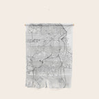 San Francisco White Map Wall Hanging Gallery Image 1