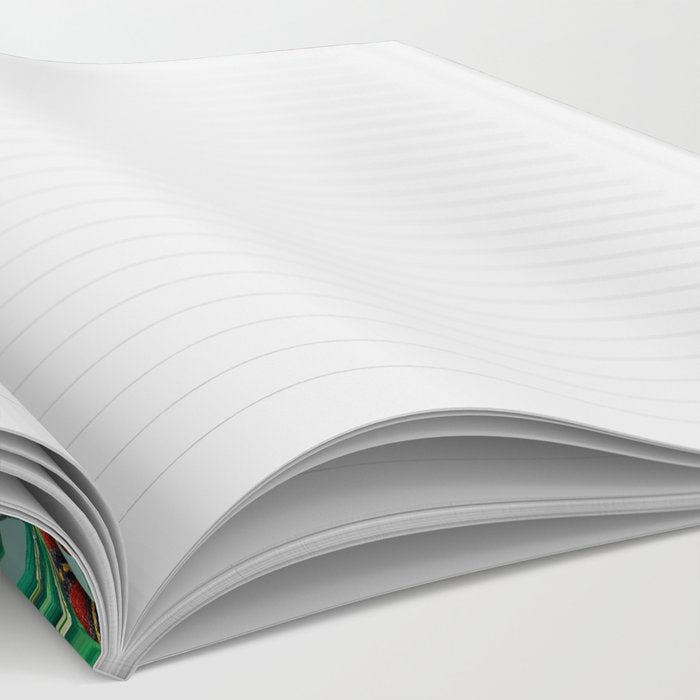 Leaf and Snake pattern Notebook Gallery Image 2