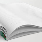 Leaf and Snake pattern Notebook Gallery Image 2