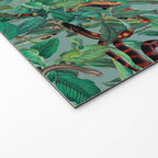 Leaf and Snake pattern Welcome Mat Gallery Image 2