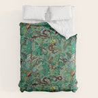 Leaf and Snake pattern Comforter Gallery Image 6