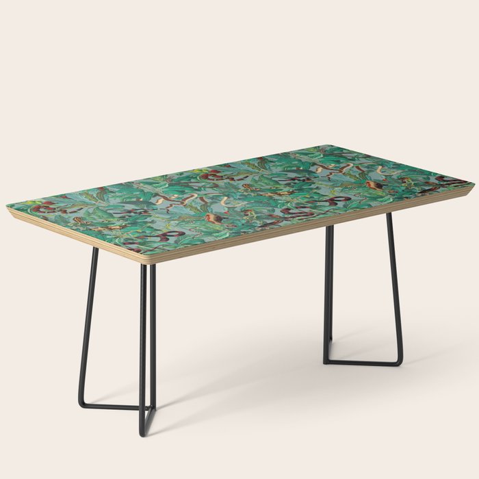 Leaf and Snake pattern Coffee Table Gallery Image 1