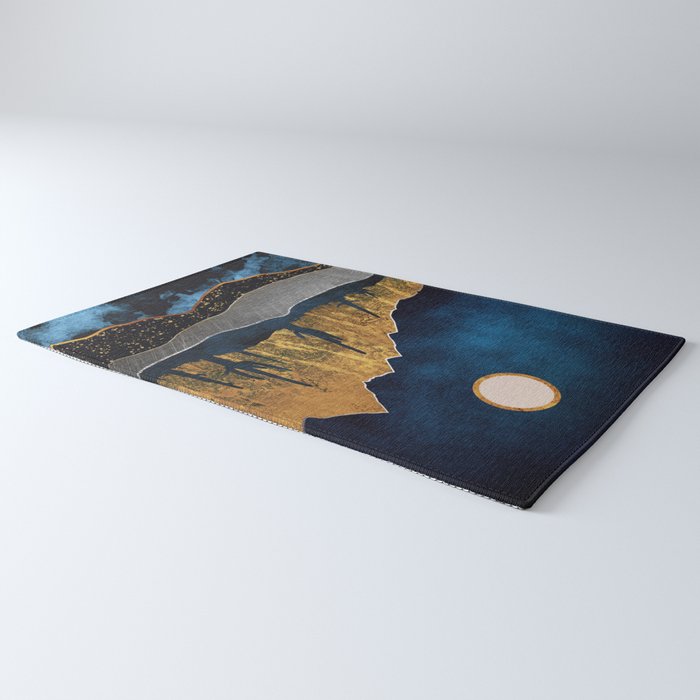 Midnight Desert Moon Rug Gallery Image 3