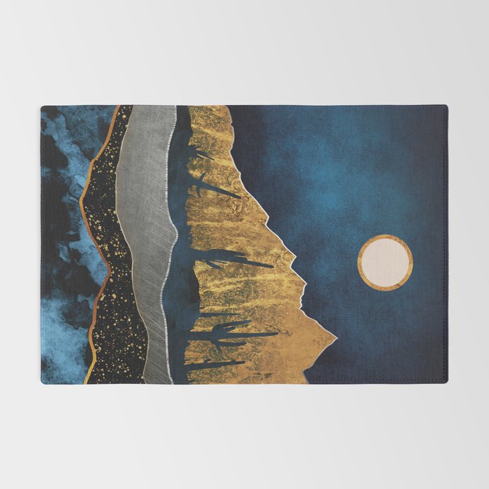 Midnight Desert Moon Rug Gallery Image 2