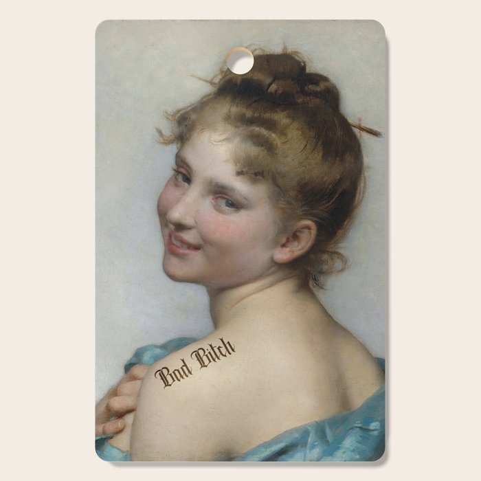 Bad Bitch Cutting Board Gallery Image 1
