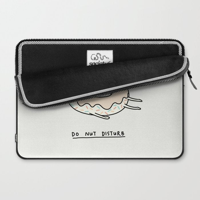 Donut Disturb Laptop Sleeve Gallery Image 2