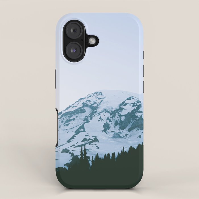 Mount Rainier VI iPhone Case Gallery Image 1