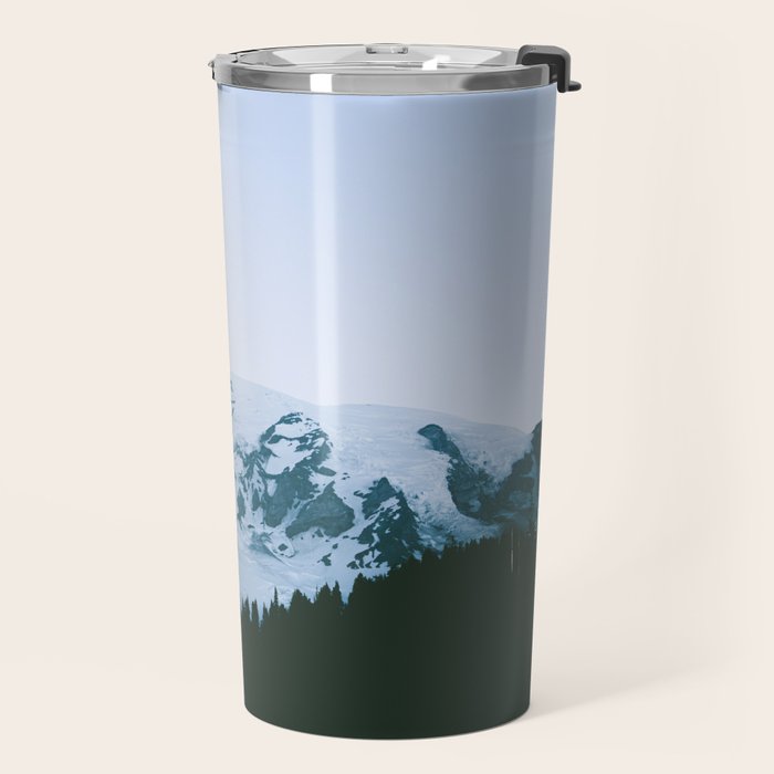 Mount Rainier VI Travel Mug Gallery Image 2