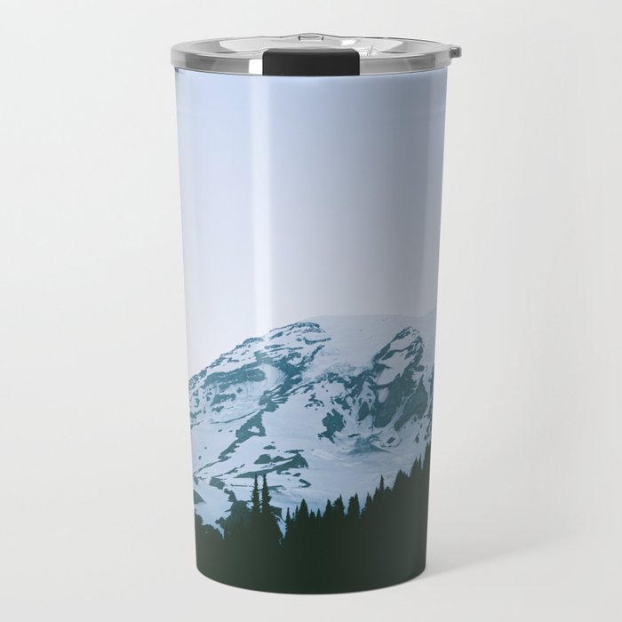 Mount Rainier VI Travel Mug Gallery Image 1
