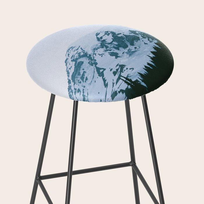 Mount Rainier VI Stool Gallery Image 2