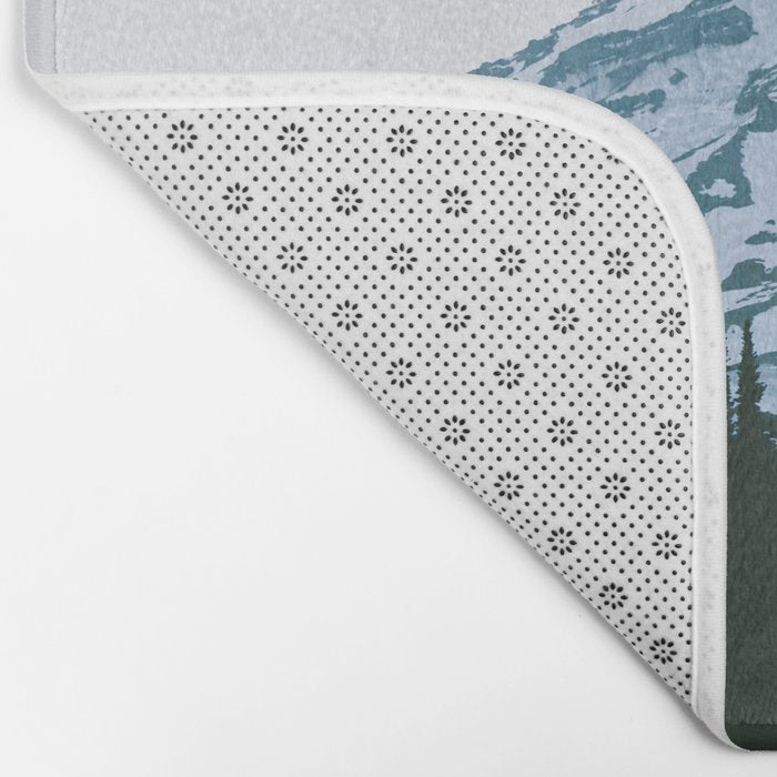 Mount Rainier VI Bath Mat Gallery Image 2