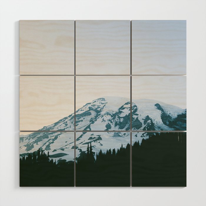 Mount Rainier VI Wood Wall Art Gallery Image 1
