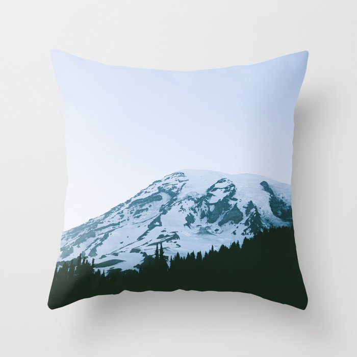 Mount Rainier VI Throw Pillow Gallery Image 6