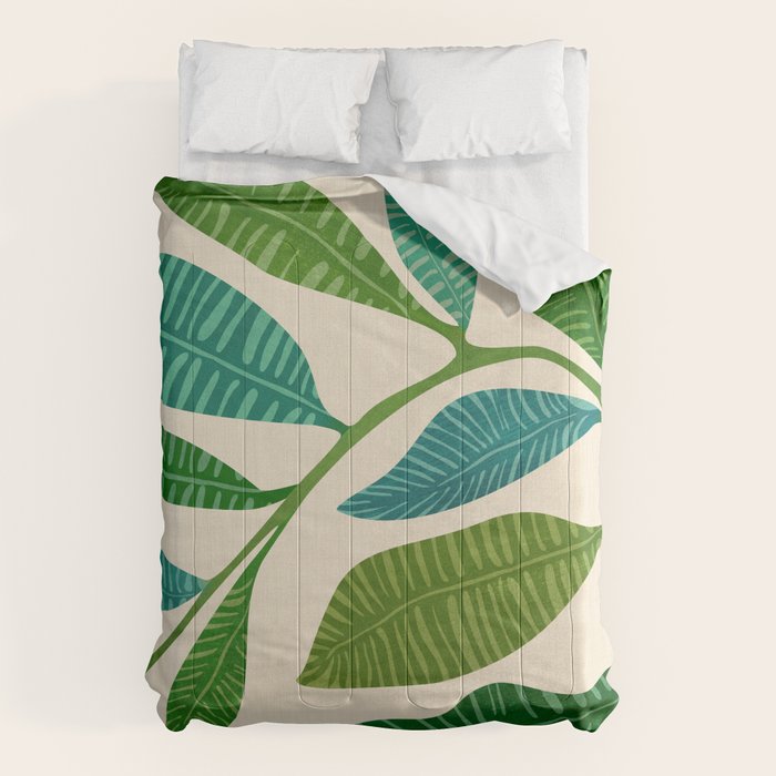 Let's Go Botanical Comforter Gallery Image 6