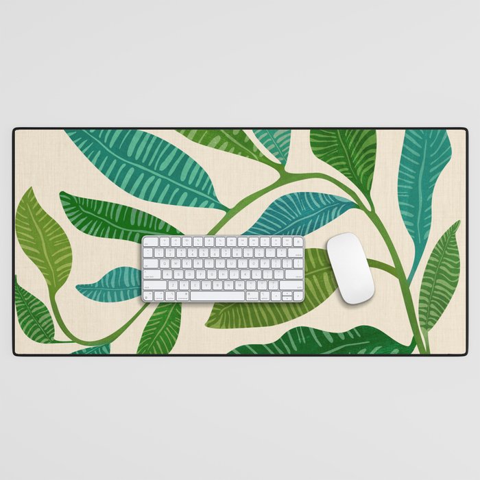 Let's Go Botanical Desk Mat Gallery Image 1