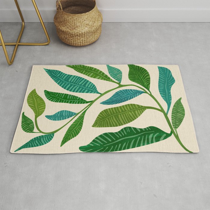 Let's Go Botanical Rug Gallery Image 1