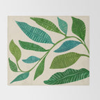 Let's Go Botanical Throw Blanket Gallery Image 2