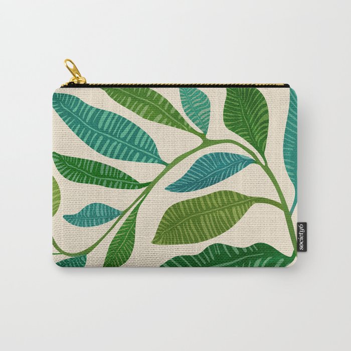 Let's Go Botanical Carry All Pouch Gallery Image 1