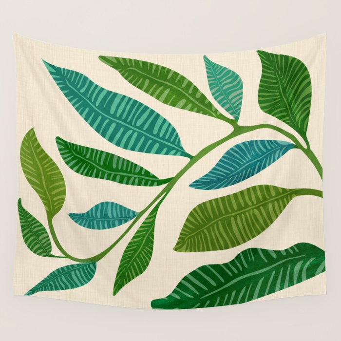 Let's Go Botanical Wall Tapestry Gallery Image 4