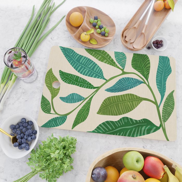 Let's Go Botanical Cutting Board Gallery Image 2