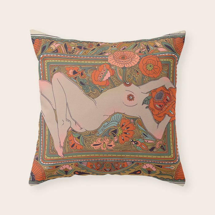 In Bloom Throw Pillow Gallery Image 6