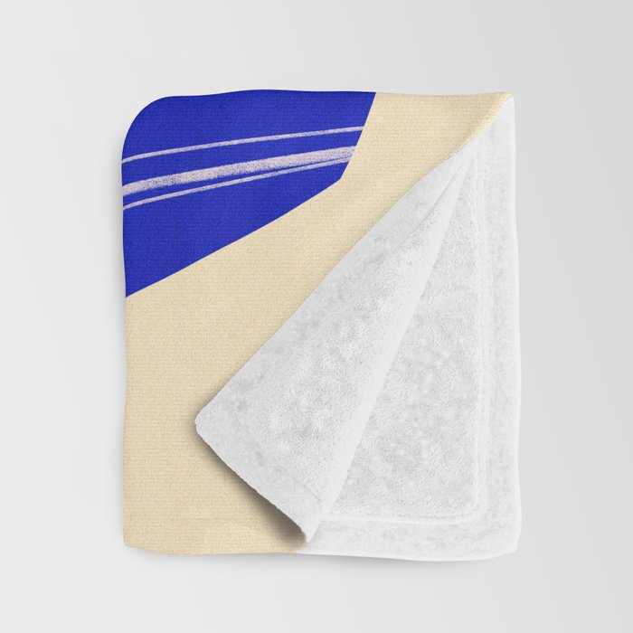 Abstract composition E01 Throw Blanket Gallery Image 3