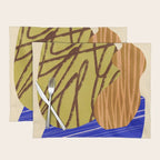Abstract composition E01 Placemat Gallery Image 1