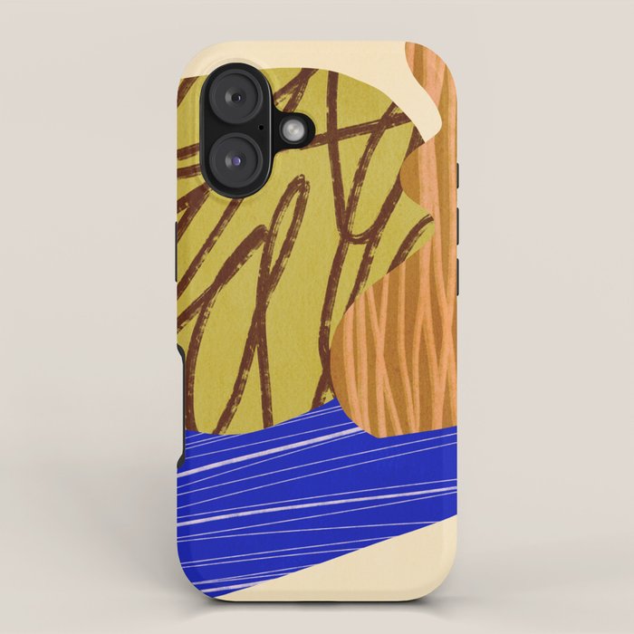 Abstract composition E01 iPhone Case Gallery Image 1