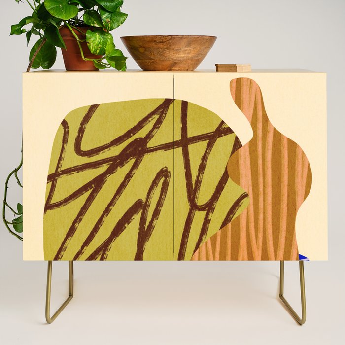 Abstract composition E01 Credenza Gallery Image 1