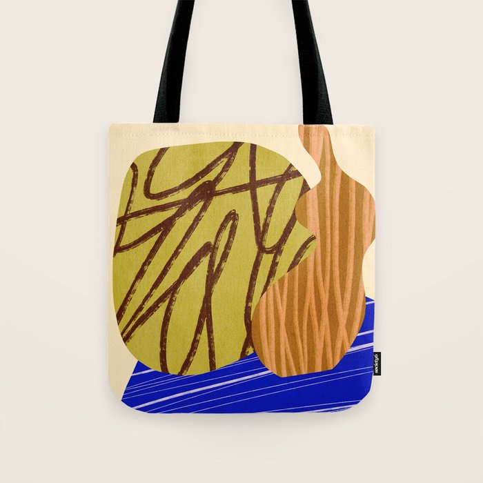Abstract composition E01 Tote Bag Gallery Image 1